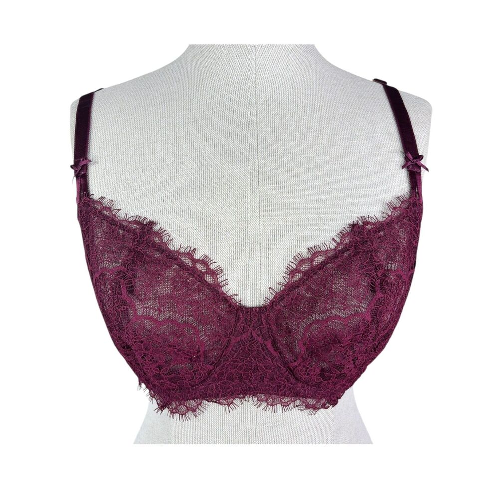 Victoria’s Secret Dream Angels Push-Up Bra sz 36DD * VS Lace Without Padding